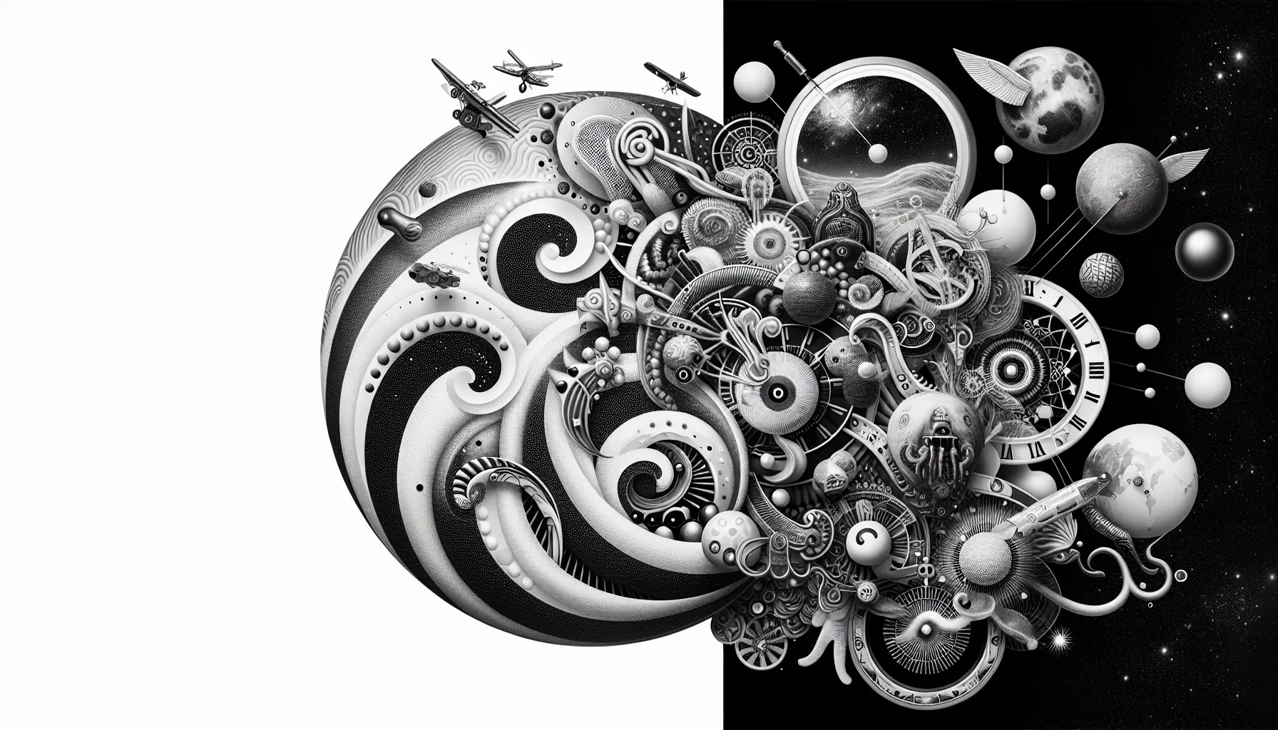 blog image - Tatouages surréalistes : Paysages oniriques et créations imaginatives à Neuchâtel