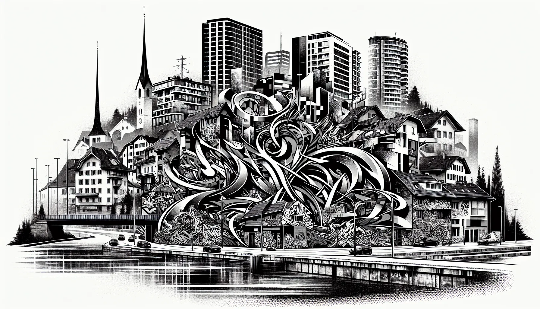 blog image - Graffiti-style Tattoos: Art urbain sur la peau à Fribourg